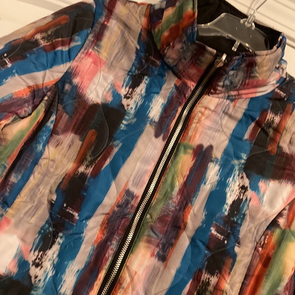 Apny Jackets & Blazers - Light weight multi colors puffer jacket